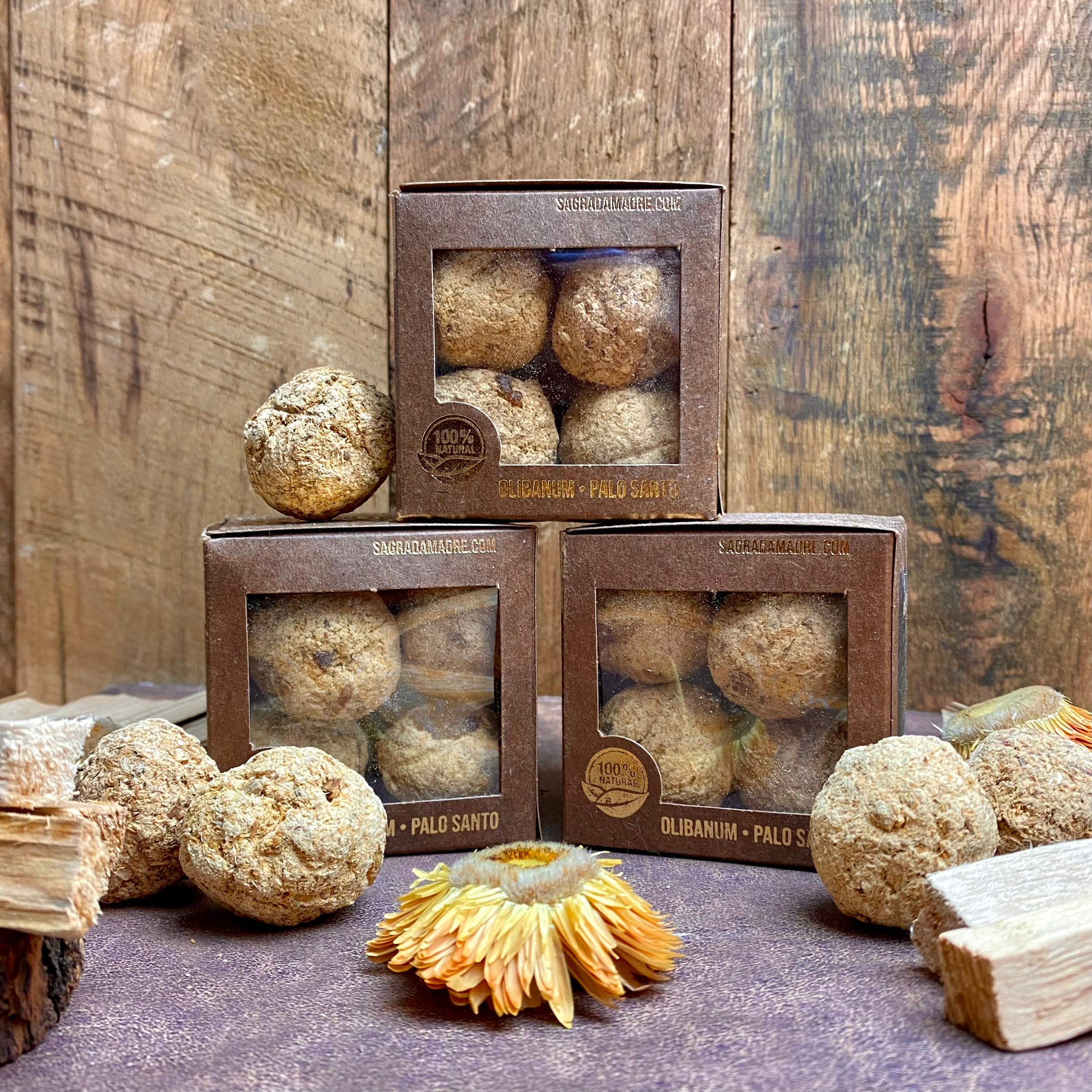 Palo Santo Smudge Bombs