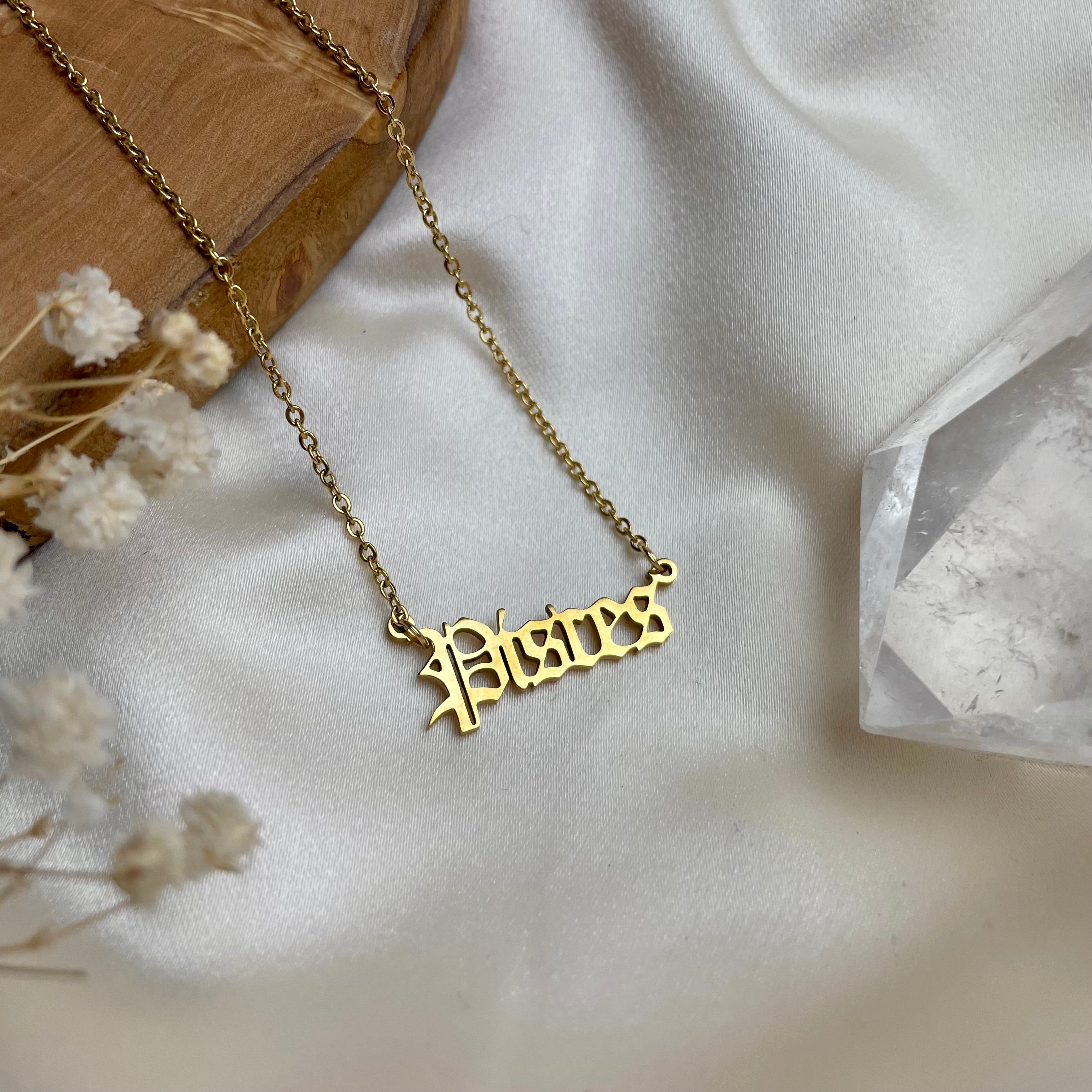 Zodiac Necklace - Choose Your Sign!