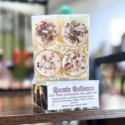 Hecate Goddess Tealight Candle Set