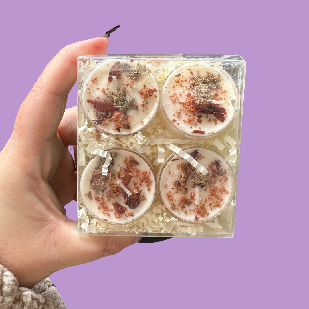 Medusa Goddess Tealight Candle Set