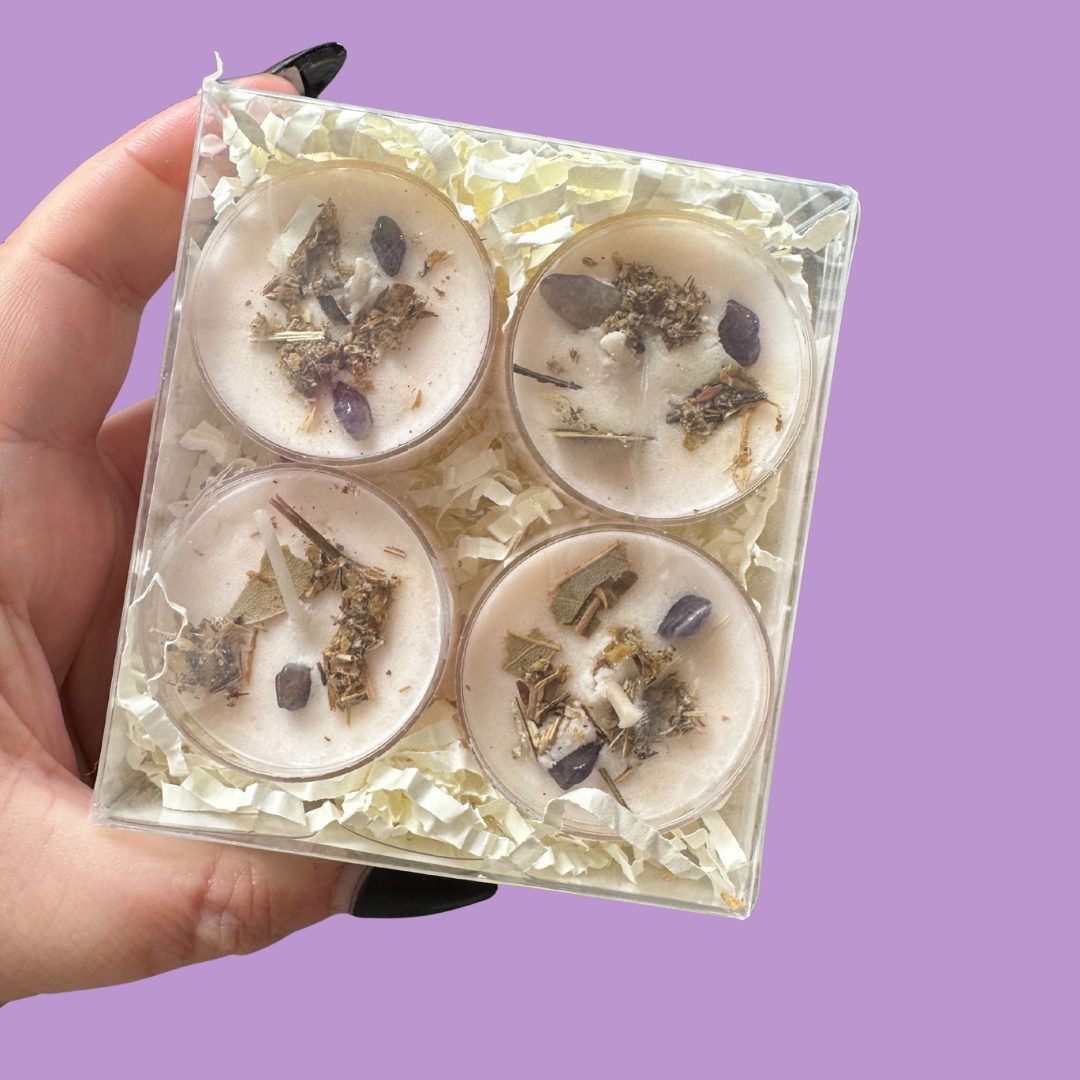 Artemis Goddess Tea Light Candle Set