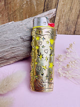 Brass Celestial Lighter Case