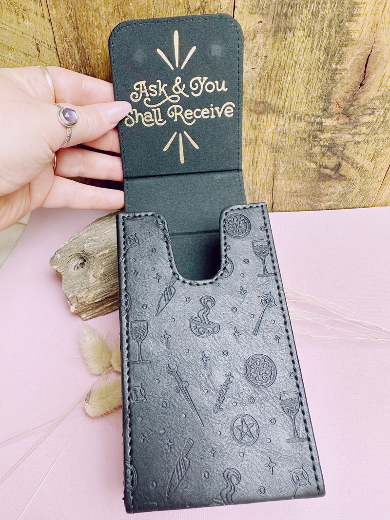 Vegan Leather Tarot Case