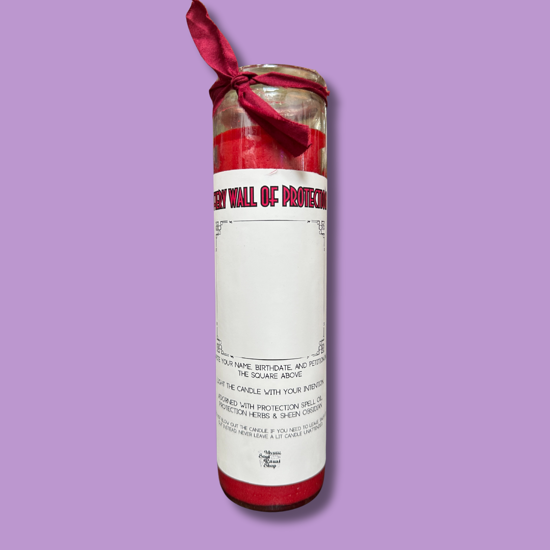 Fiery Wall of Protection 7 Day Candle