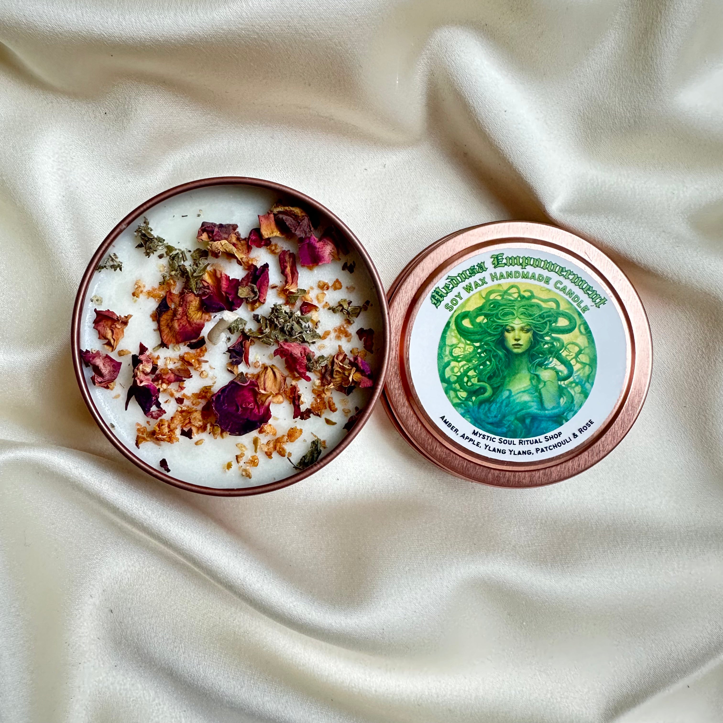 Medusa Candle for Empowerment