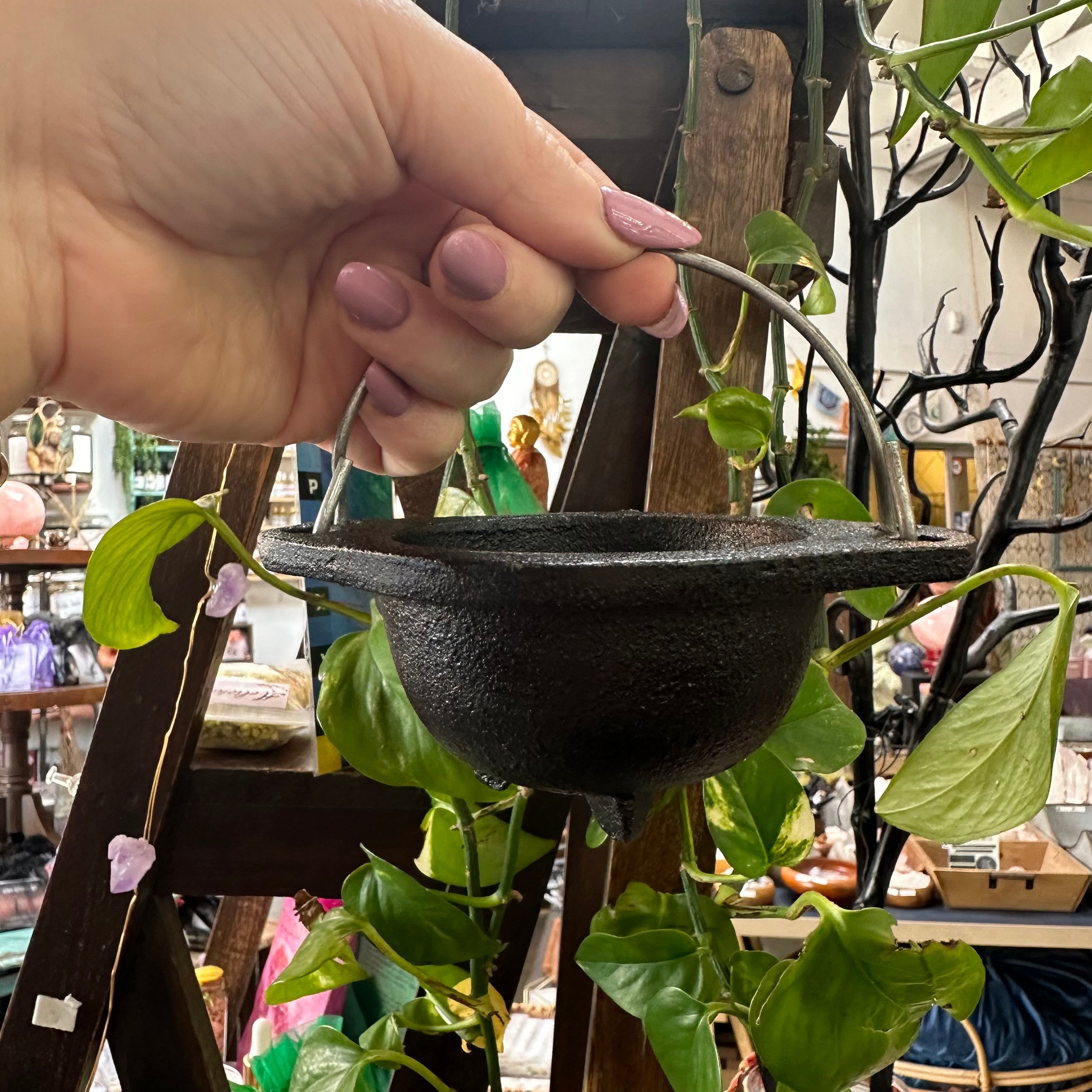 Cast Iron Open Cauldron