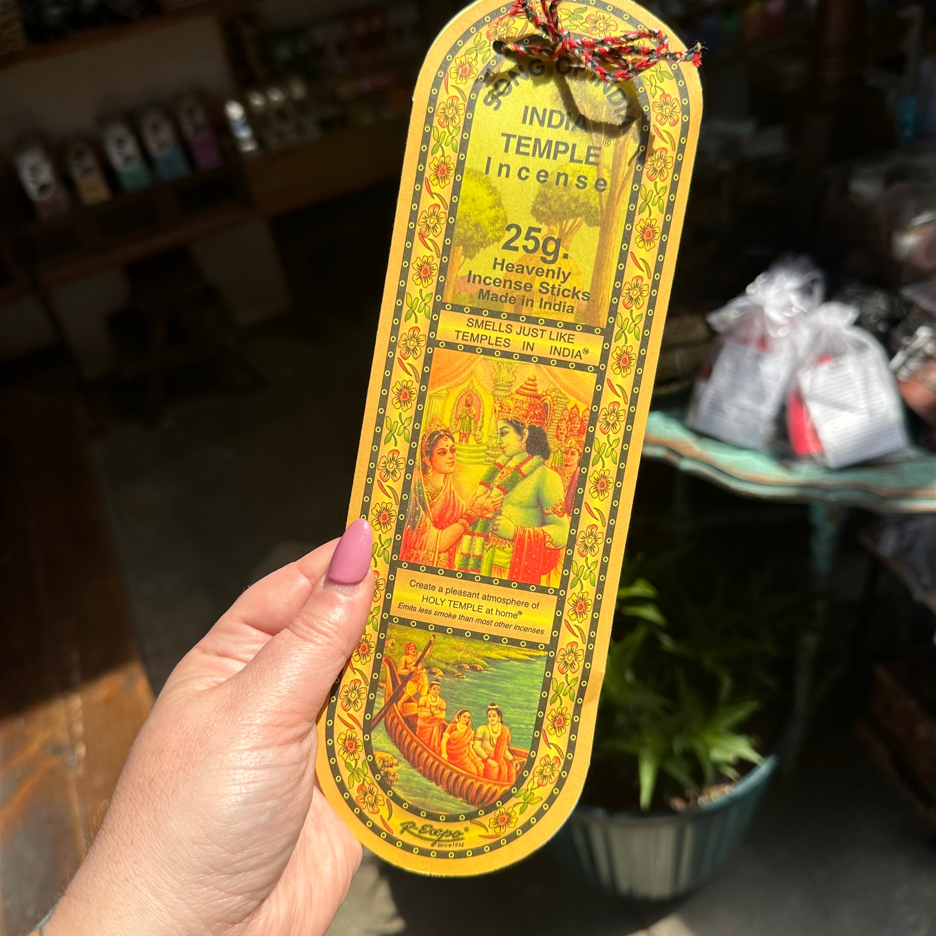 India Temple Incense Sticks