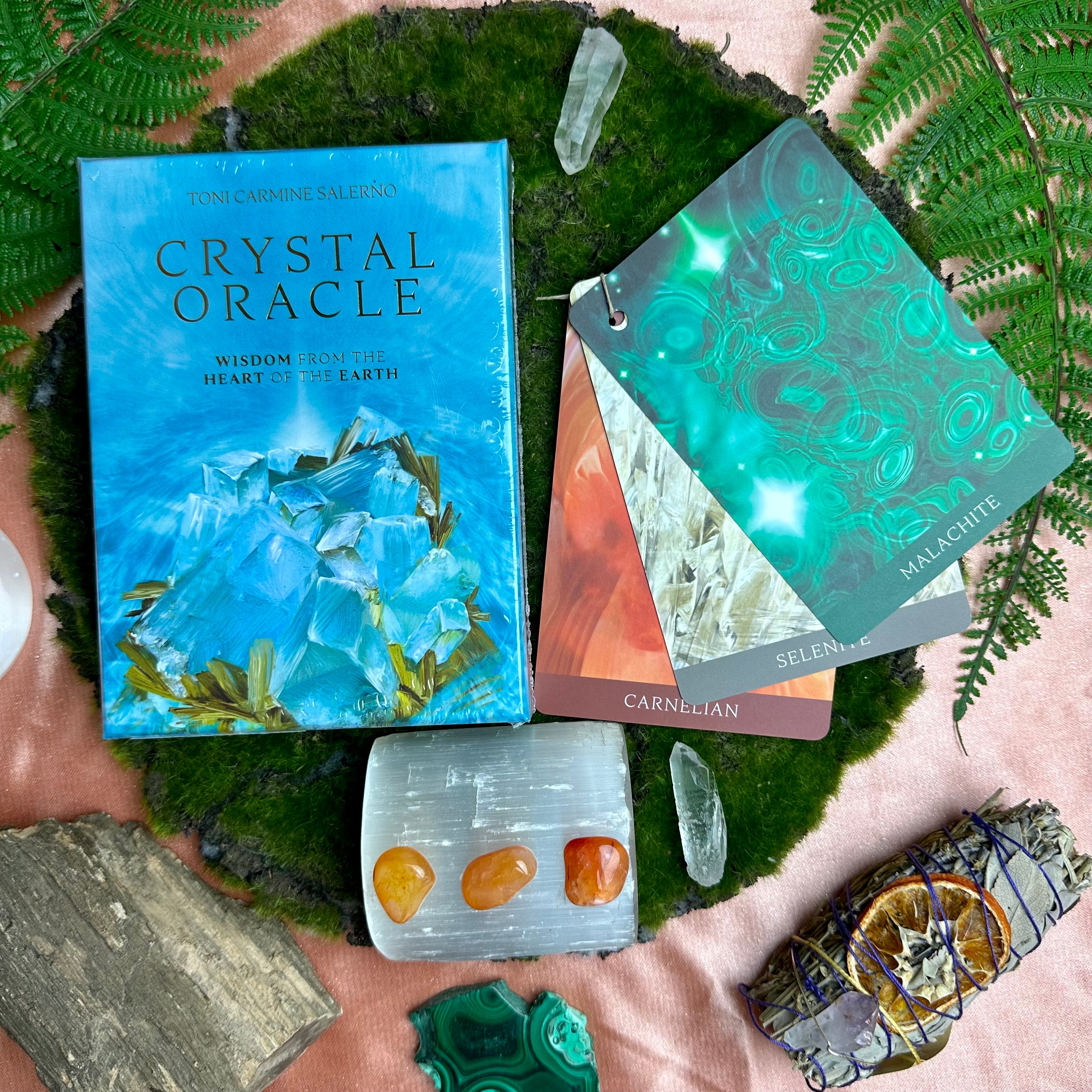 Crystal Oracle Deck - Wisdom From The Heart of the Earth