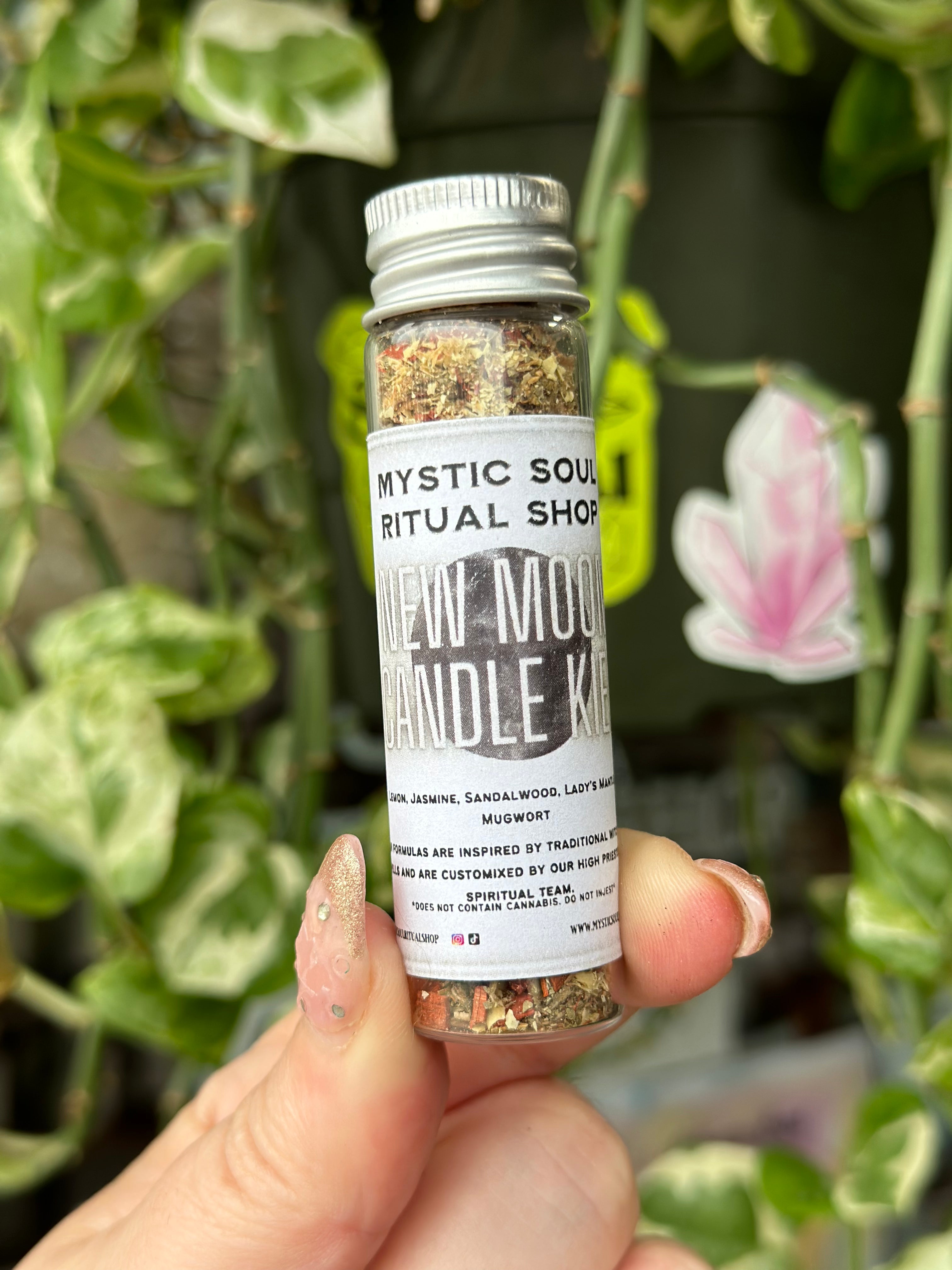 New Moon Candle Kief