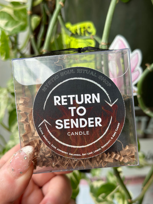 Return to Sender Candles