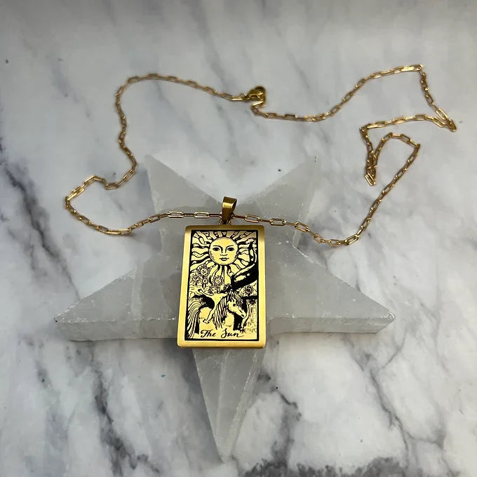 The Sun Necklace 14K Gold