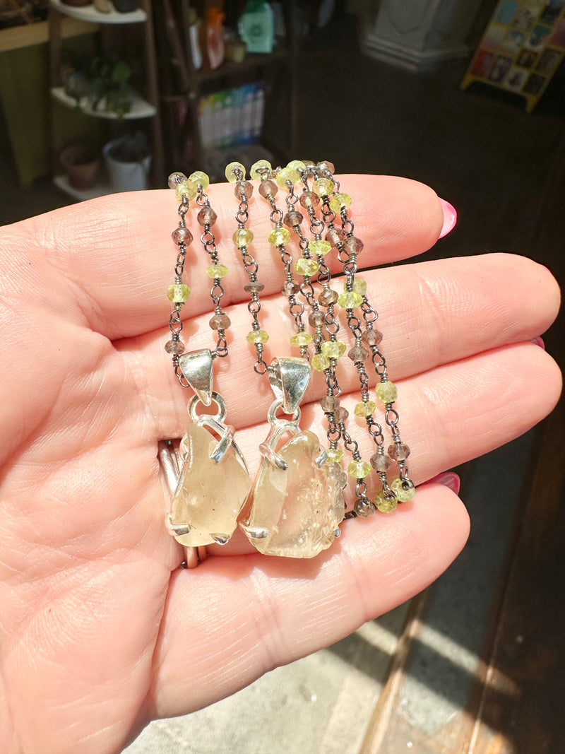 Libyan Desert Glass Necklace