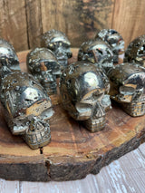 Pyrite Skulls