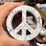Crystal Peace Sign