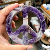 Crystal Peace Sign