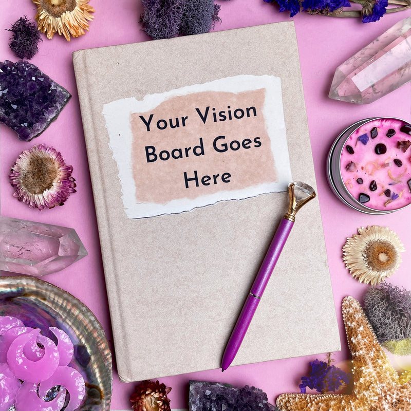 Your Vision Board Goes Here Journal