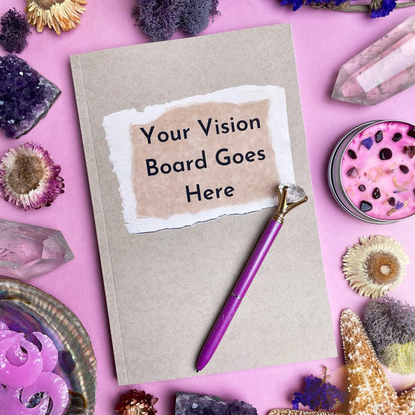 Your Vision Board Goes Here Journal