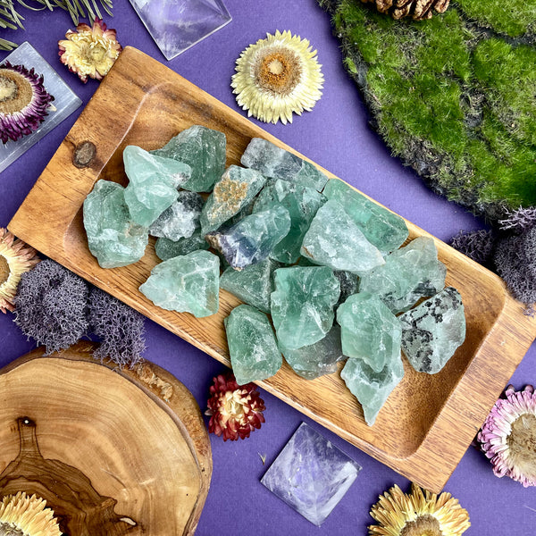 Rainbow Fluorite Raw Chunks
