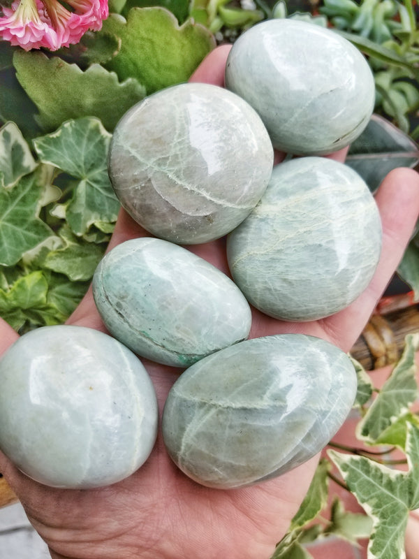 Garnierite (Green Moonstone) For an Open Heart
