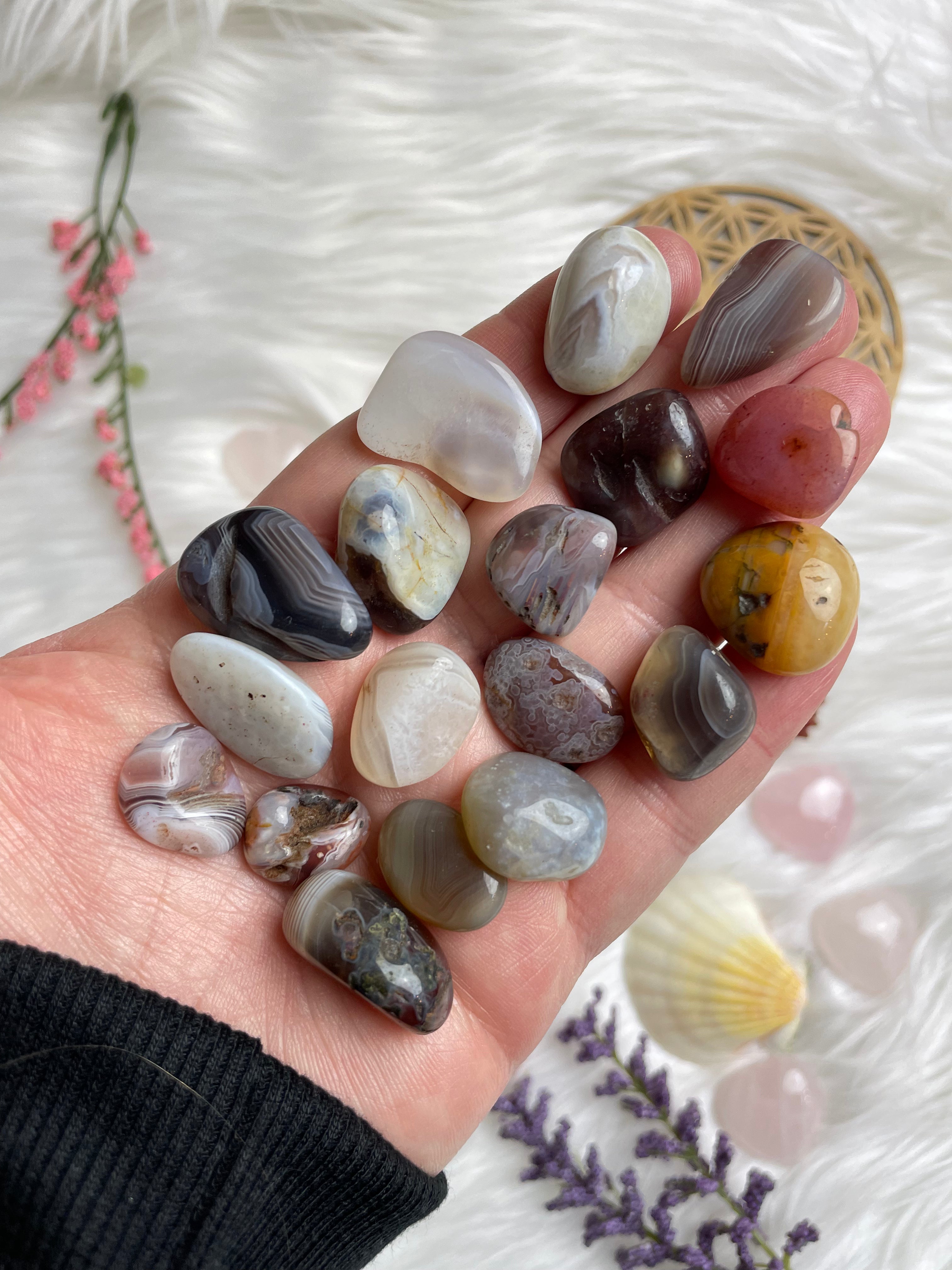 Botswana Agate Tumbled Stone