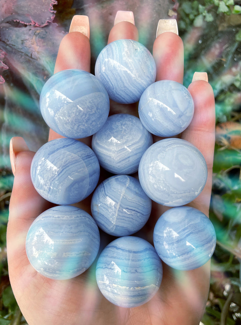 Blue Lace Agate Sphere