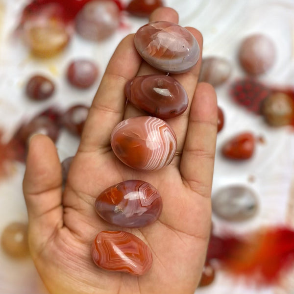 Mixed Banded Agate For Balance