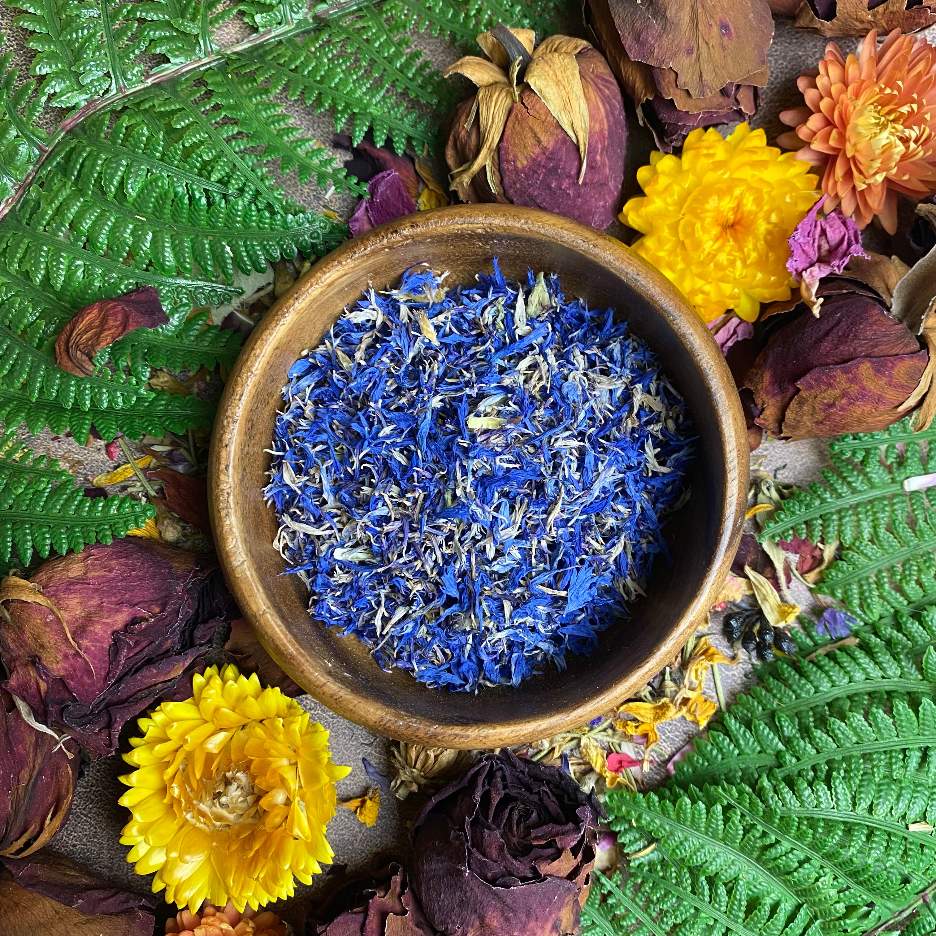 Cornflower Dried Petals