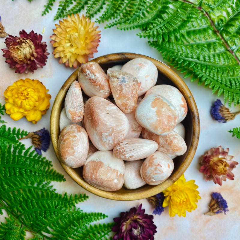 Peach Scolecite for Inner Peace & Spiritual Connection