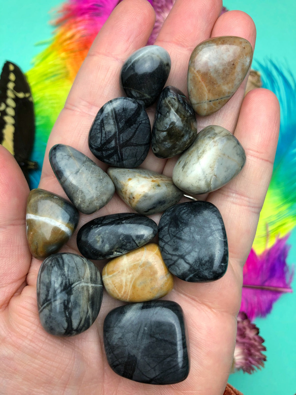 Picasso Jasper Tumbled Stone