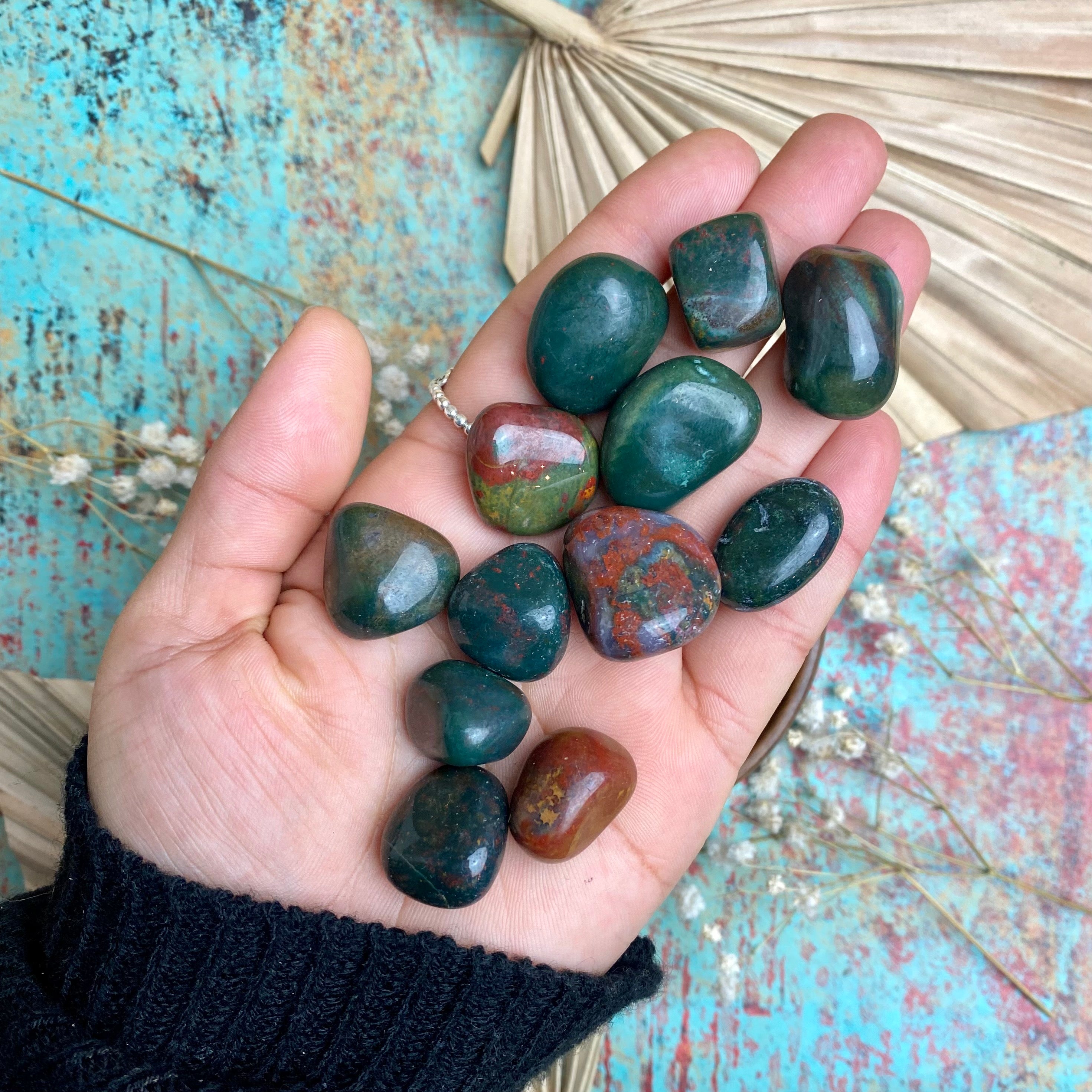 Bloodstone Tumbled Stone