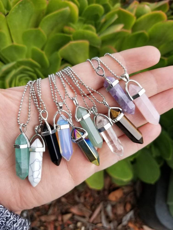 Crystal Point Necklace