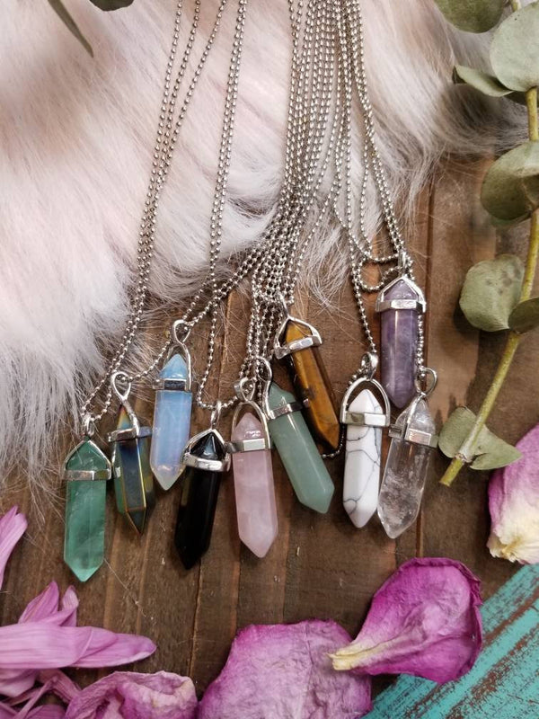 Crystal Point Necklace