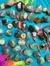 Prehnite Tumbled Stone