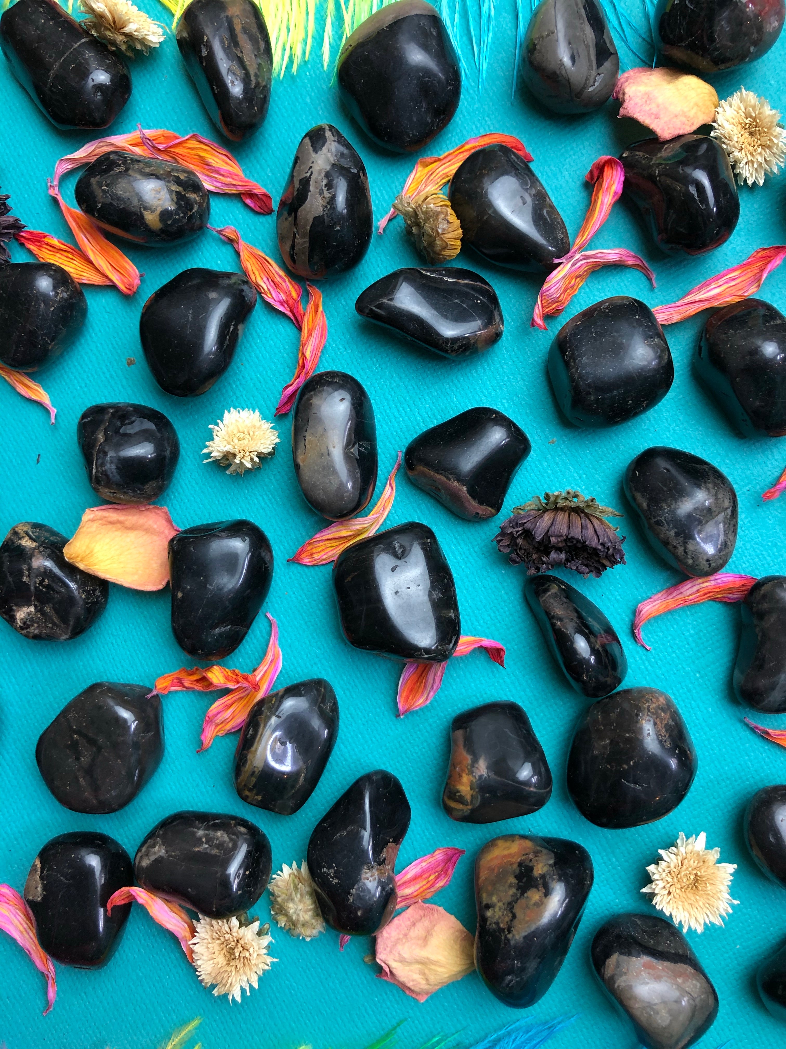 Onyx Tumbled Stones for Protection