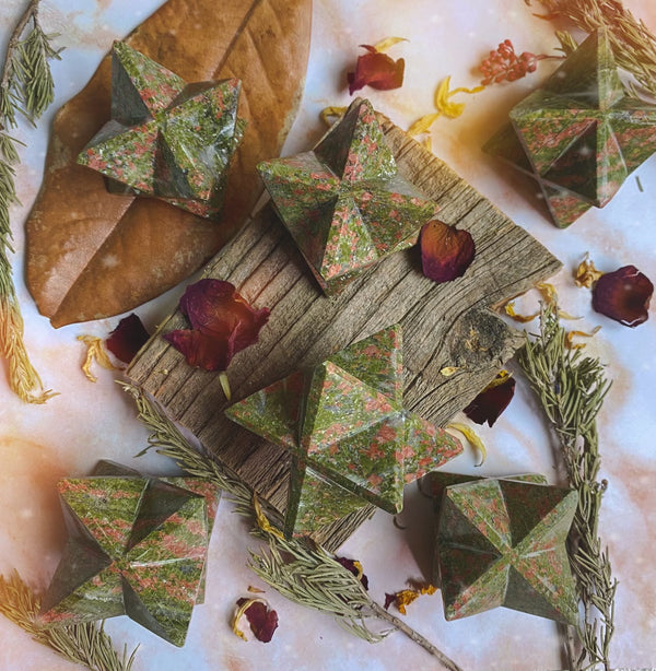 Unakite Merkaba