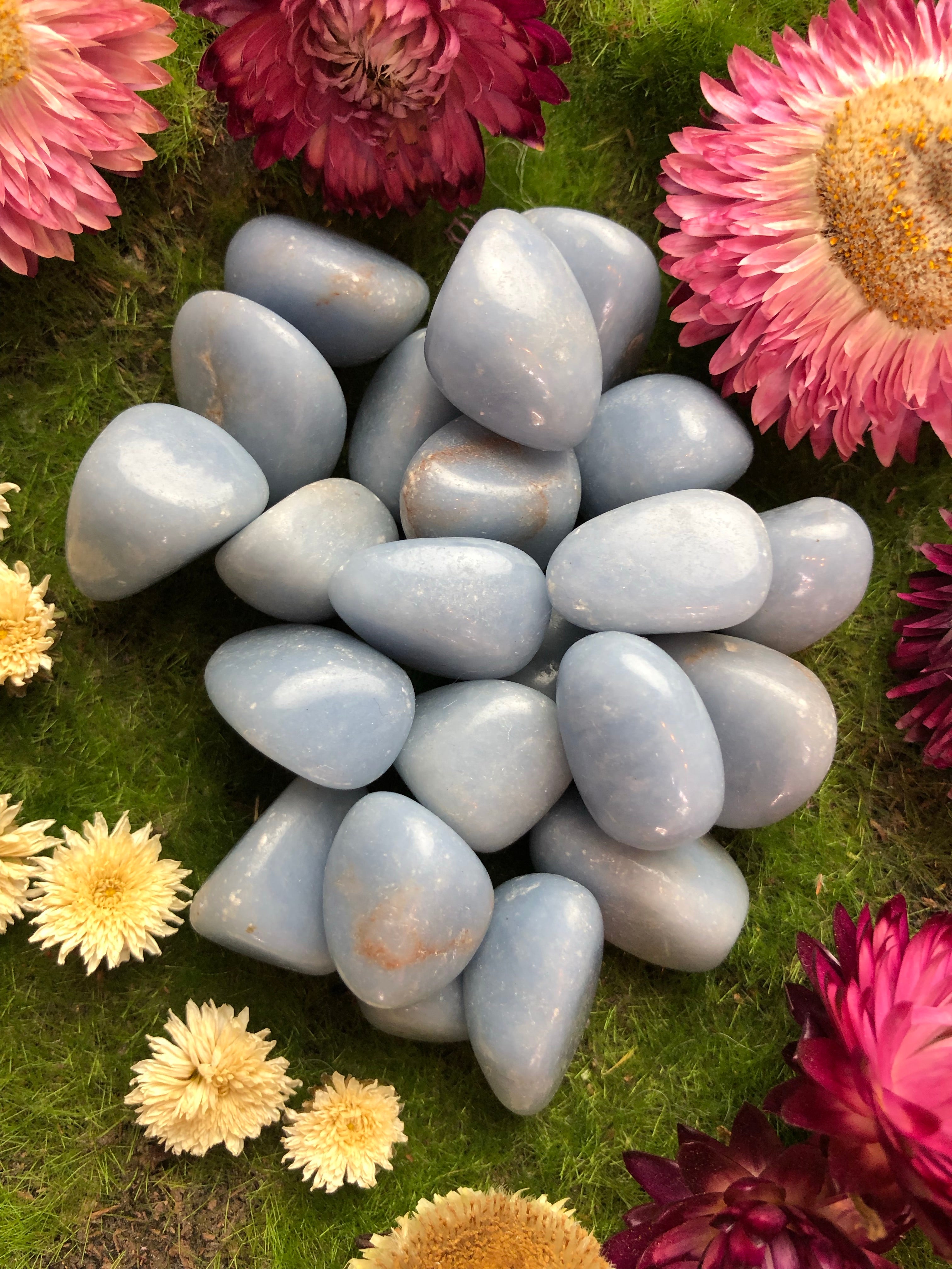 Angelite Tumbled Stone