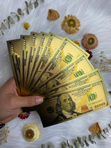 Gold Hundred Dollar Bills