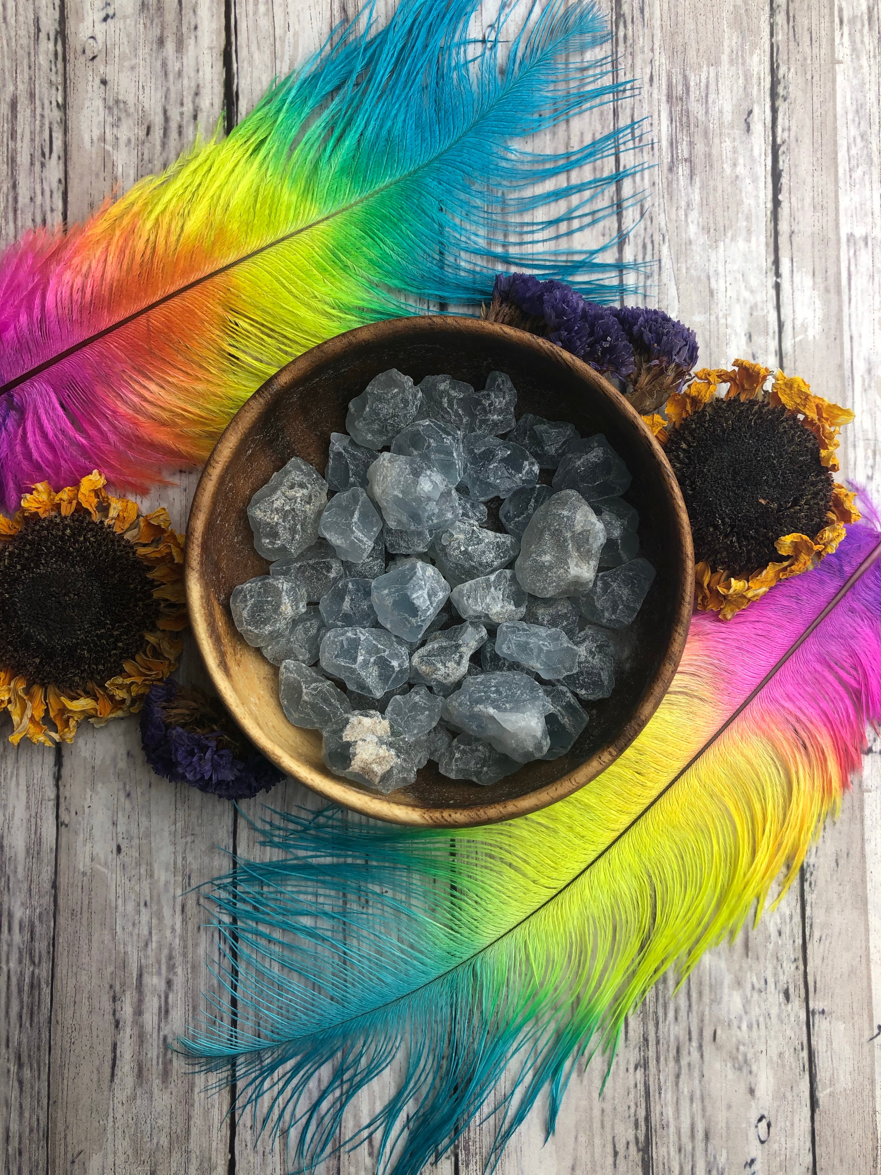 Celestine aka Celestite Raw Pieces