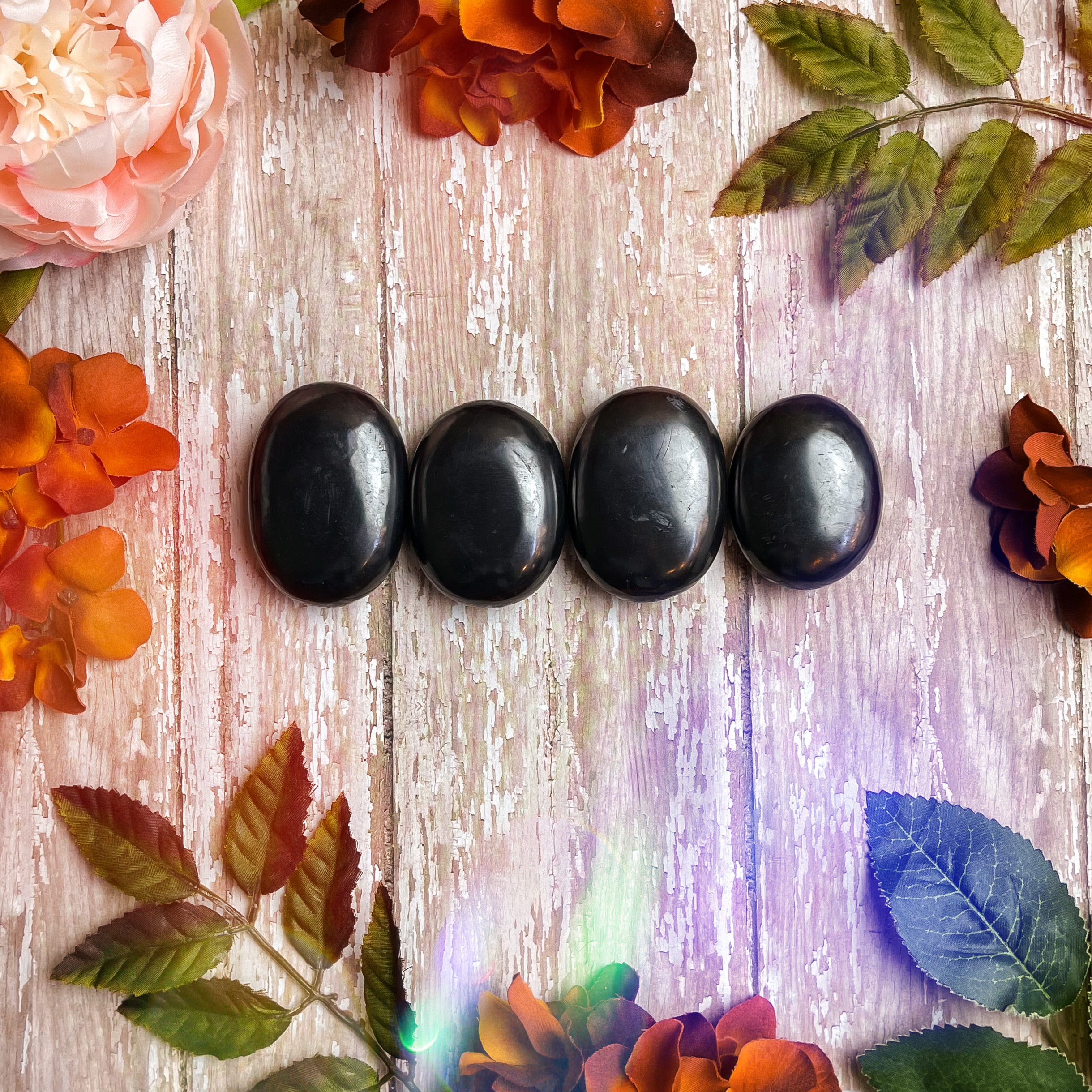 Shungite Palm Stone
