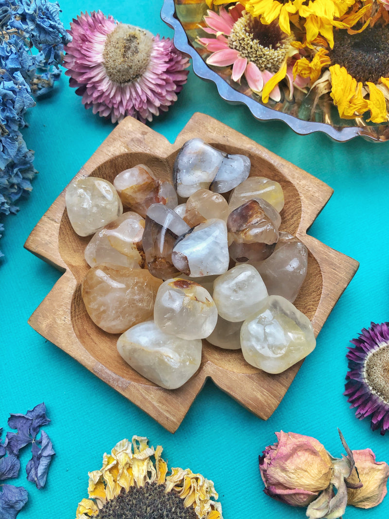 Golden Healer Quartz Tumbled Stone