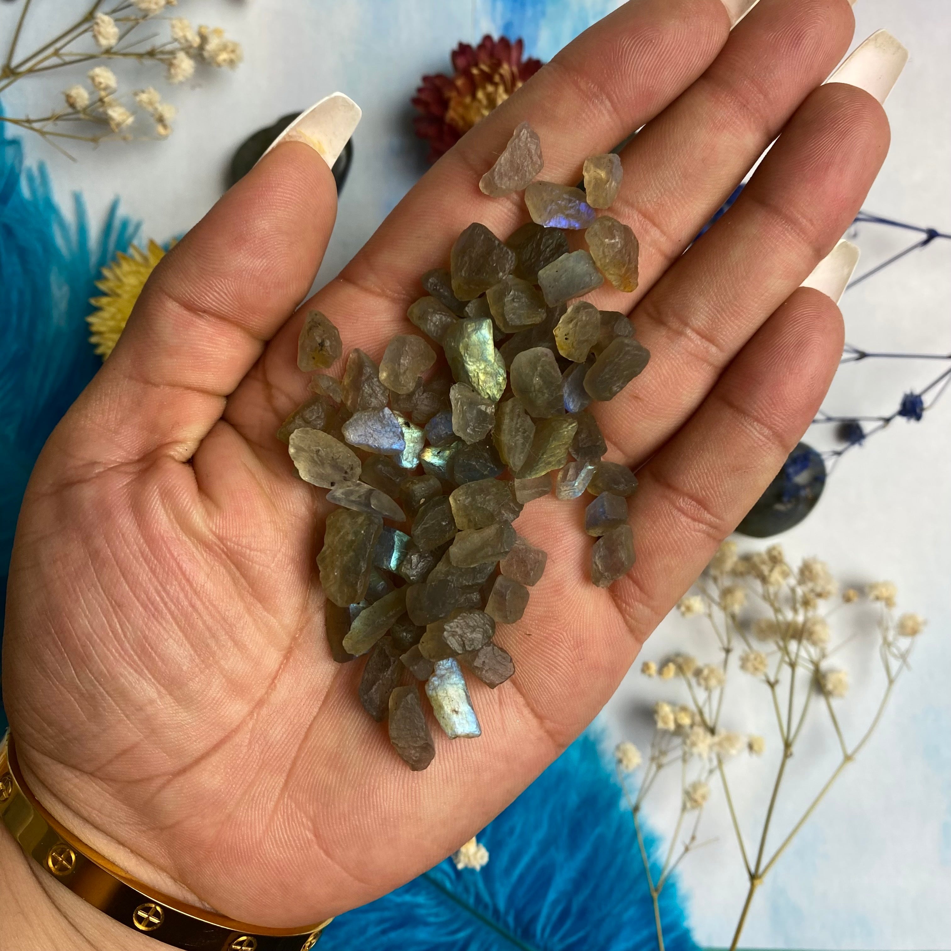 Labradorite Rough Chips