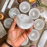 Selenite Satin Spar Bowls
