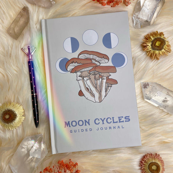 Moon Cycles Guided Journal