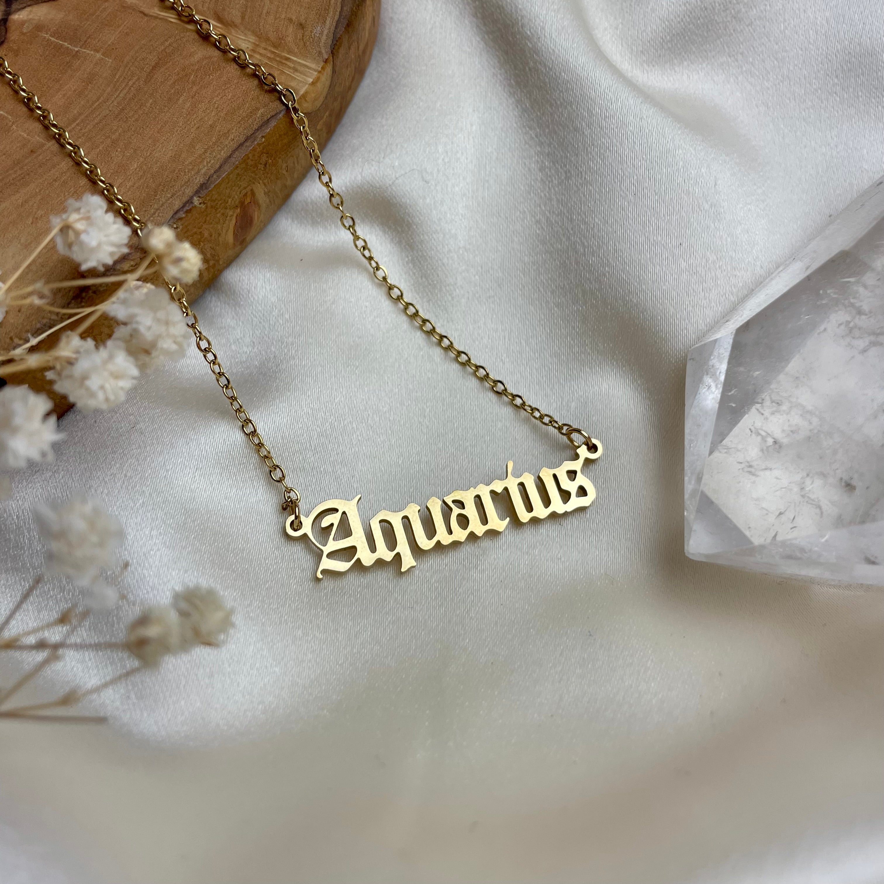 Zodiac Necklace - Choose Your Sign!