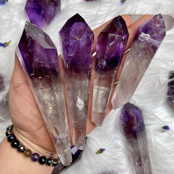 Bahia Amethyst Double Terminated Wand